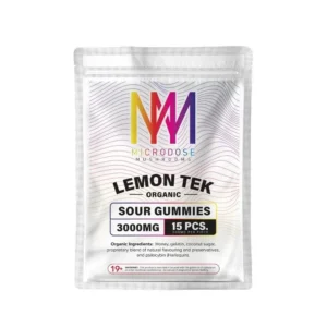 Lemon Tek Sour Cherry Gummies
